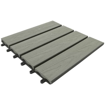 Balkontegel HKC Houtnerf Grijs 30x30cm 6 Stuks 3 Balkontegel HKC Houtnerf Grijs 30x30cm 6 Stuks