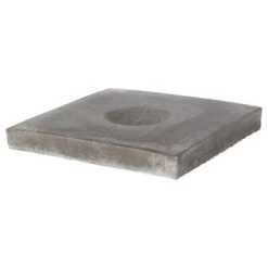 Knikkertegel Beton Antraciet 30x30x4 Cm -Tuin Decor Verkoop 123 1293