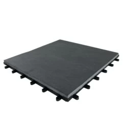 Balkontegel Graniet Zwart 30x30cm 4 Stuks -Tuin Decor Verkoop 123 1349