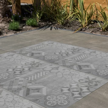 Keramische Terrastegel Kerastrada Cerajoy Mozaiek Grijs 60x60x3 Cm 7 Keramische Terrastegel Kerastrada Cerajoy Mozaiek Grijs 60x60x3 Cm - Afbeelding 5