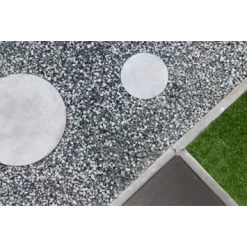 Staptegel Rond 30cm Zilver -Tuin Decor Verkoop 123 1410