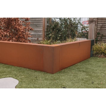 Overzetprofiel Corten Staal Voor Stapelblokken 150x45x12 Cm 5 Overzetprofiel Corten Staal Voor Stapelblokken 150x45x12 Cm - Afbeelding 3