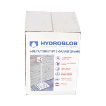 Hydroblob IP15 Infiltratieput Met Zwart Rooster 15 L 5 Hydroblob IP15 Infiltratieput Met Zwart Rooster 15 L - Afbeelding 3