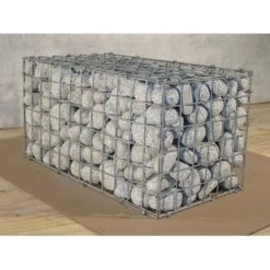 Schanskorf Gegalvaniseerd 100x50x30 Cm 4 Mm Draaddikte -Tuin Decor Verkoop 123 1546