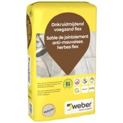 Weber Onkruidmijdend Voegzand Flex Naturel 20 Kg