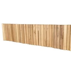 Borderrol Hardhout Ca. 180x30 Cm -Tuin Decor Verkoop 123 1575