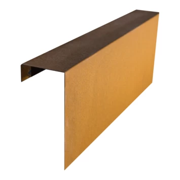 Overzetprofiel Corten Staal Voor Stapelblokken 100x30x15 Cm 3 Overzetprofiel Corten Staal Voor Stapelblokken 100x30x15 Cm