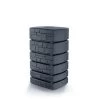 Prosperplast Regenton Tower Stone Antraciet 500 Liter -Tuin Decor Verkoop 123 165
