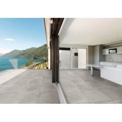 Keramische Terrastegel Oslo Grijs 60x60x4 Cm -Tuin Decor Verkoop 123 1672