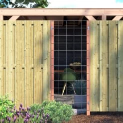 Gaas Volgpakket Tuinhek Hardhout 180x75cm  -Tuin Decor Verkoop 123 1706