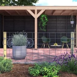 Gaas Volgpakket Tuinhek Grenen 180x75cm Liggend  -Tuin Decor Verkoop 123 1727