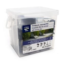 HKC Kunststof Clips - 110 Stuks