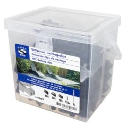 HKC Kunststof Clips - 110 Stuks -Tuin Decor Verkoop 123 1832