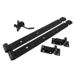 Tuinhek Beslag Set Zwart 500 Mm