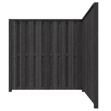 Schutting Startpakket Tuinscherm Royal Antraciet Ca. 3,8 Meter Lang 6 Schutting Startpakket Tuinscherm Royal Antraciet Ca. 3,8 Meter Lang - Afbeelding 4