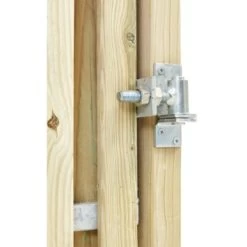 Poort Voor Houtbetonschutting Grenen Rechtsdraaiend 100cm Breed -Tuin Decor Verkoop 123 1877