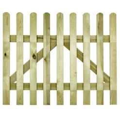 Tuinhekpoort Recht Grenen 80x100 Cm
