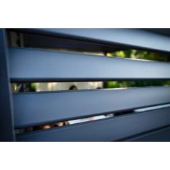 Zijwand Louvre Voor Pergola Classic & Deluxe Zwart 300 Series -Tuin Decor Verkoop 123 191