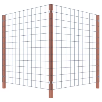 Gaas Startpakket Tuinhek Hardhout 180x180cm 9 Gaas Startpakket Tuinhek Hardhout 180x180cm - Afbeelding 7