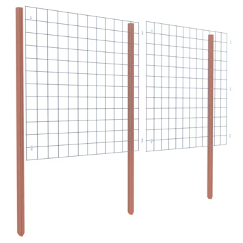 Gaas Startpakket Tuinhek Hardhout 180x180cm 11 Gaas Startpakket Tuinhek Hardhout 180x180cm - Afbeelding 9