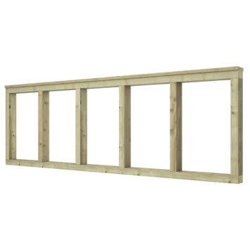 Tuinhek Grenen Donau Ca. 60x180 Cm 11 Tuinhek Grenen Donau Ca. 60x180 Cm - Afbeelding 9