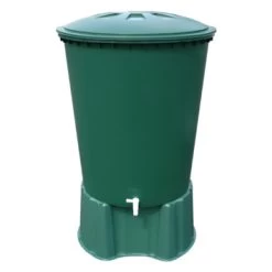 Regenton Standaard Groen Voor Regenton Conisch 210 Liter -Tuin Decor Verkoop 123 201