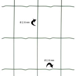 Betafence Pantanet Light Tuingaas 100cm X 10m Groen -Tuin Decor Verkoop 123 2032