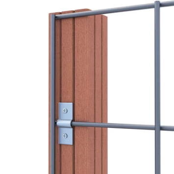 Gaas Startpakket Tuinhek Hardhout 75x180cm liggend 6 Gaas Startpakket Tuinhek Hardhout 75x180cm liggend - Afbeelding 4