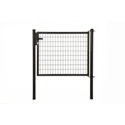 Poort Napoli Ral 9005 Zwart 100x125 Cm