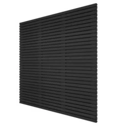 Schutting Andalusië Ca.180x180cm Zwart -Tuin Decor Verkoop 123 2108