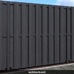 Schutting Royal Antraciet Grenen Ca. 180x180 Cm -Tuin Decor Verkoop 123 2118