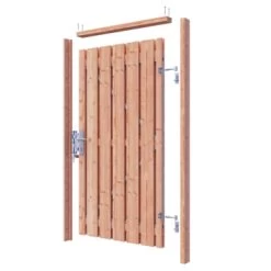 Poortpakket Douglas Op Metalen Frame -Tuin Decor Verkoop 123 2169