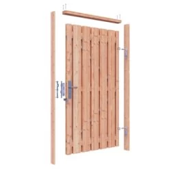 Poortpakket Douglas Op Metalen Frame -Tuin Decor Verkoop 123 2170