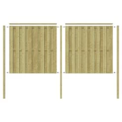 Schutting Startpakket Tuinscherm Royal Ca. 3,8 Meter Lang -Tuin Decor Verkoop 123 2245