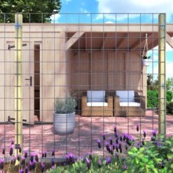 Gaas Startpakket Tuinhek Grenen 180x180cm  -Tuin Decor Verkoop 123 2353