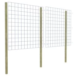 Gaas Startpakket Tuinhek Grenen 180x180cm  -Tuin Decor Verkoop 123 2357