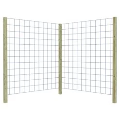 Gaas Startpakket Tuinhek Grenen 180x180cm  -Tuin Decor Verkoop 123 2358