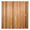 Schutting Hardhout Recht Ca. 180x180 Cm -Tuin Decor Verkoop 123 2380