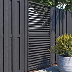 Jaloeziescherm Antraciet Ca. 179 X 88,5 Cm 17 Jaloeziescherm Antraciet Ca. 179 X 88,5 Cm -Tuin Decor Verkoop 123 2390