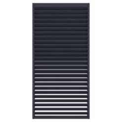 Jaloeziescherm Antraciet Ca. 179 X 88,5 Cm 18 Jaloeziescherm Antraciet Ca. 179 X 88,5 Cm -Tuin Decor Verkoop 123 2391