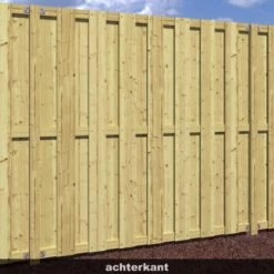 Schutting Royal Grenen Ca. 180x180 Cm -Tuin Decor Verkoop 123 2417