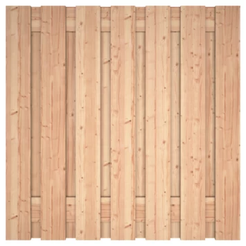 Schutting Douglas Recht Extra Grote Planken Ca. 180x180cm 3 Schutting Douglas Recht Extra Grote Planken Ca. 180x180cm
