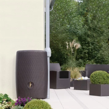 Garantia Regenton Wicker Sunda Donkerbruin 300 Liter 5 Garantia Regenton Wicker Sunda Donkerbruin 300 Liter - Afbeelding 3