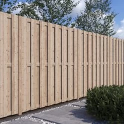 Schutting Douglas Recht Ca. 180x180 Cm 15 Schutting Douglas Recht Ca. 180x180 Cm -Tuin Decor Verkoop 123 2451