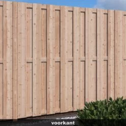 Schutting Douglas Recht Ca. 180x180 Cm 16 Schutting Douglas Recht Ca. 180x180 Cm -Tuin Decor Verkoop 123 2452