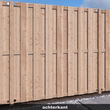 Schutting Douglas Recht Ca. 180x180 Cm 7 Schutting Douglas Recht Ca. 180x180 Cm - Afbeelding 5