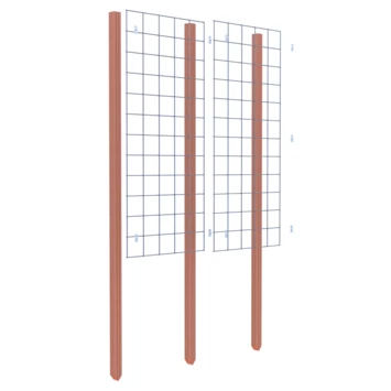 Gaas Startpakket Tuinhek Hardhout 180x75cm 13 Gaas Startpakket Tuinhek Hardhout 180x75cm - Afbeelding 11