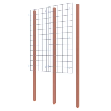 Gaas Startpakket Tuinhek Hardhout 180x75cm 14 Gaas Startpakket Tuinhek Hardhout 180x75cm - Afbeelding 12