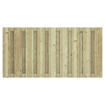 Tuinscherm Grenen Recht 90x180cm 3 Tuinscherm Grenen Recht 90x180cm