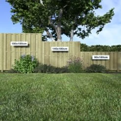 Tuinscherm Grenen Recht 90x180cm 14 Tuinscherm Grenen Recht 90x180cm -Tuin Decor Verkoop 123 2498